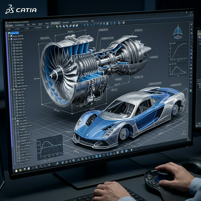 CATIA 3D Modeling Hero