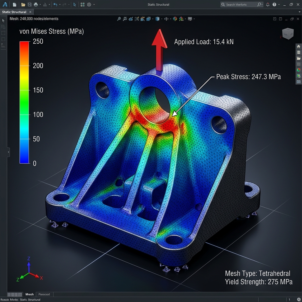 FEA Simulation in CAD