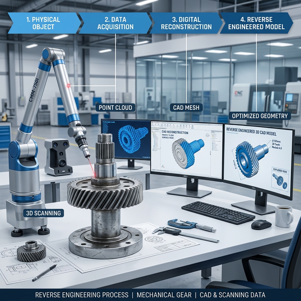 Reverse Engineering in Manufacturing