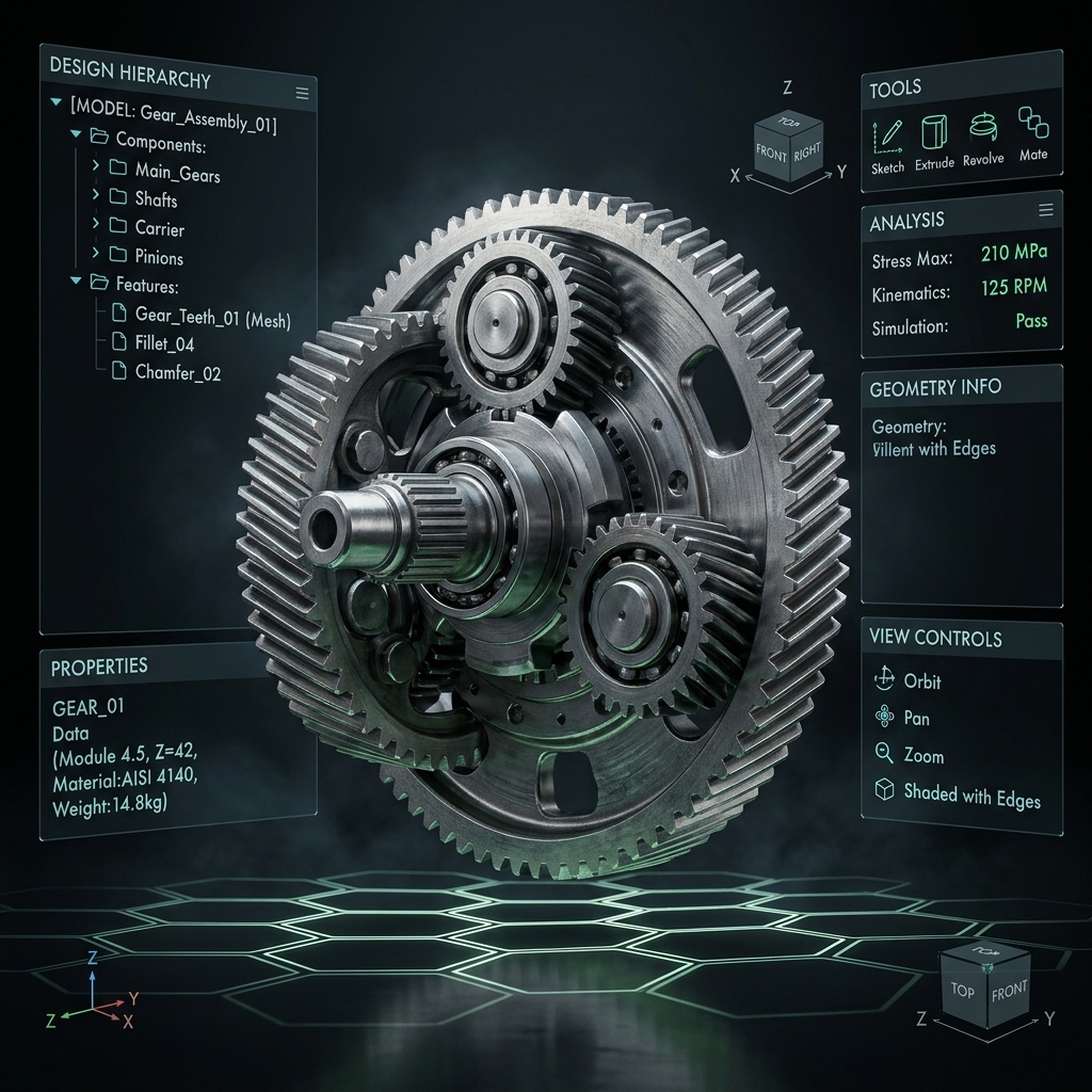 Mechanical Design & 3D CAD Modeling